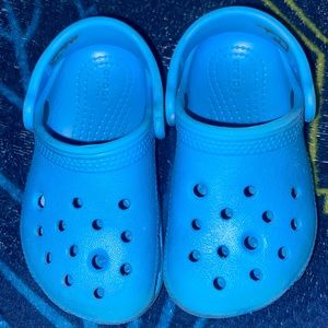 Blue Crocs